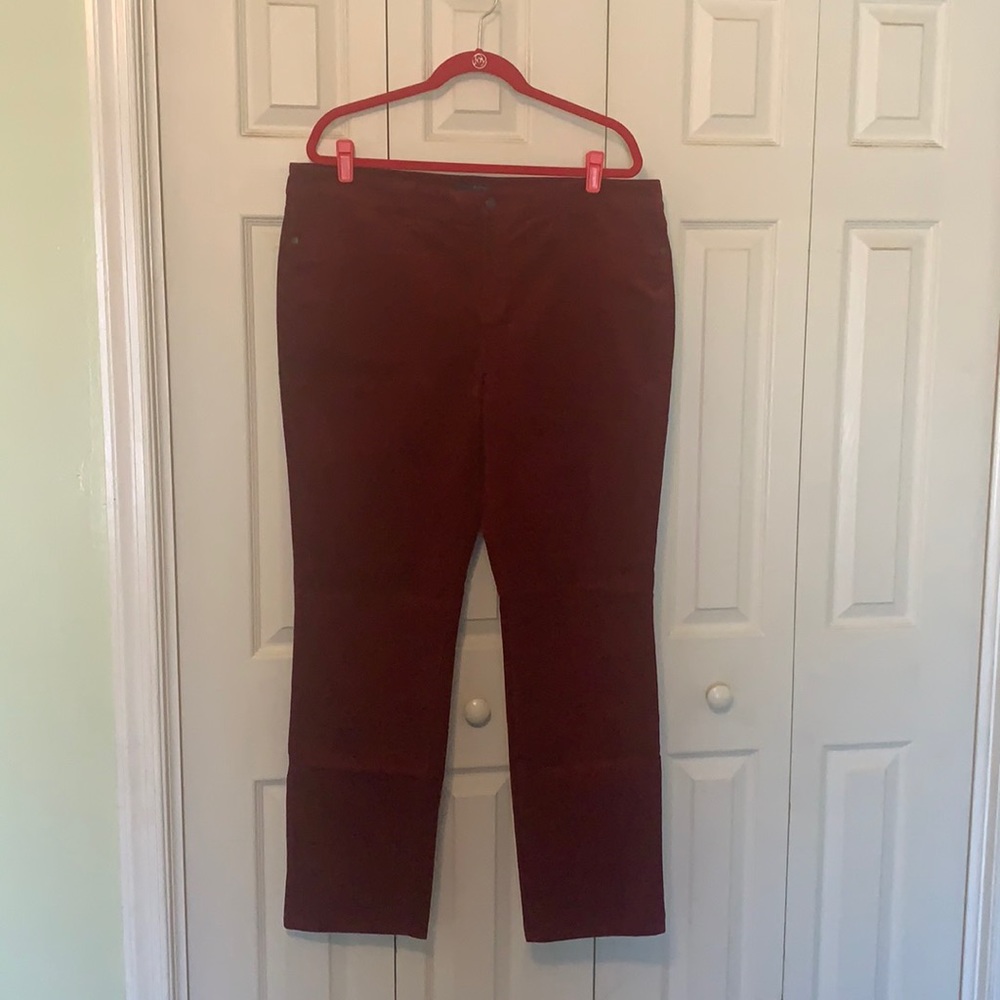 Corduroy jeans.